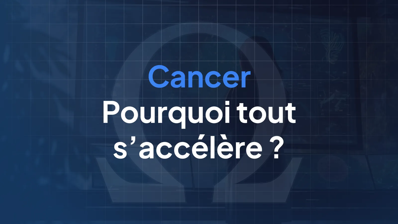 Cancer : pourquoi avons-nous l’impression que tout s’accélère ?