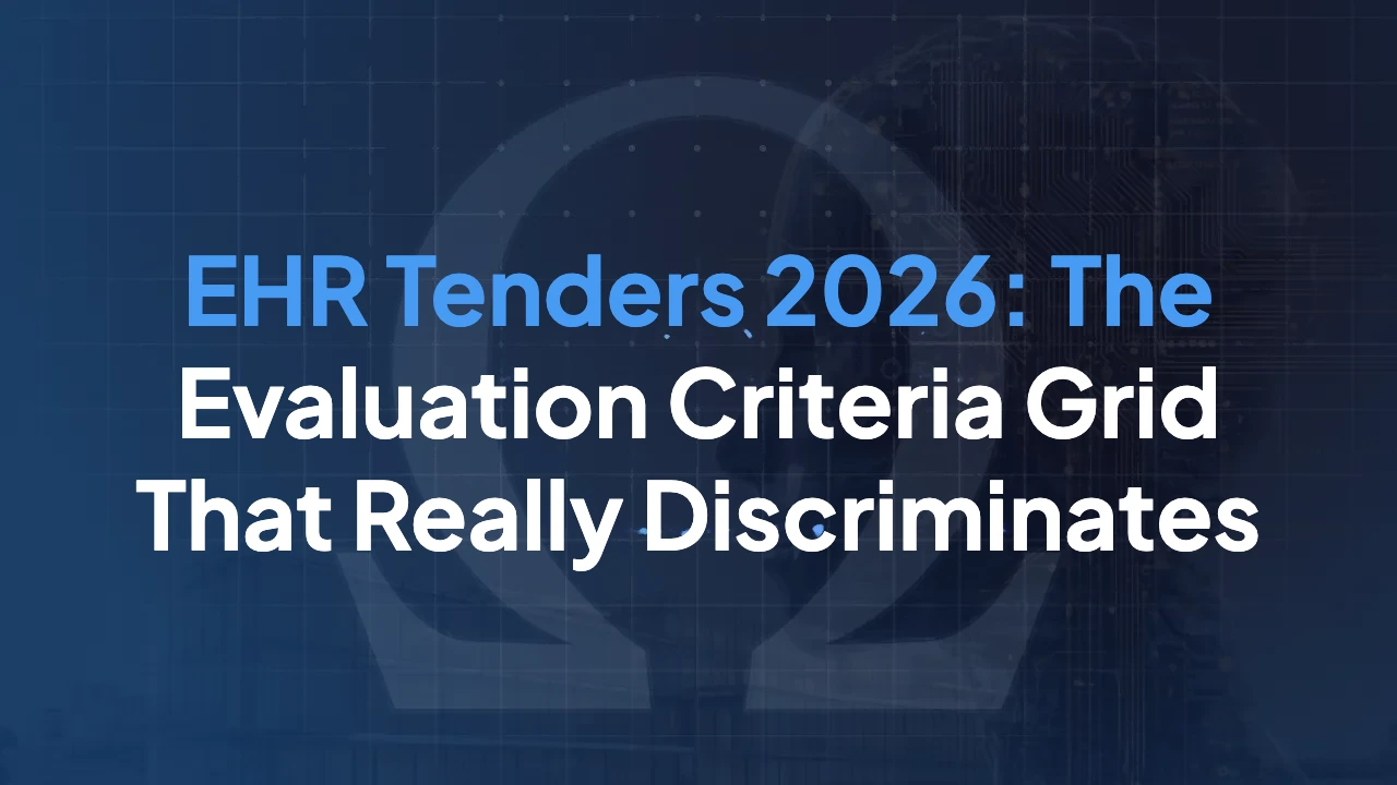 EHR Tenders 2026: The Evaluation Criteria Grid That Really Discriminates