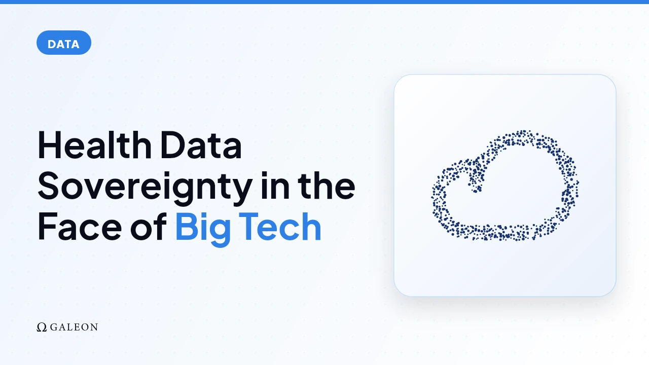 Health Data Sovereignty in the Face of Big Tech
