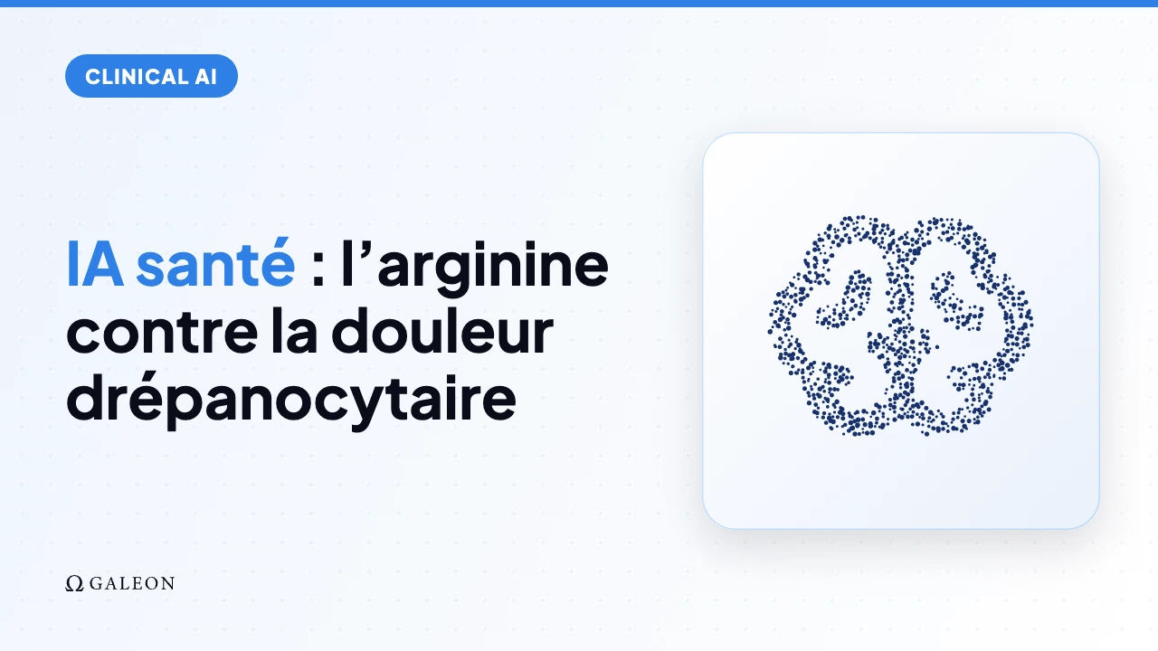 ia santé: Arginine for Sickle Cell Pain: French Hospital Guide 2026
