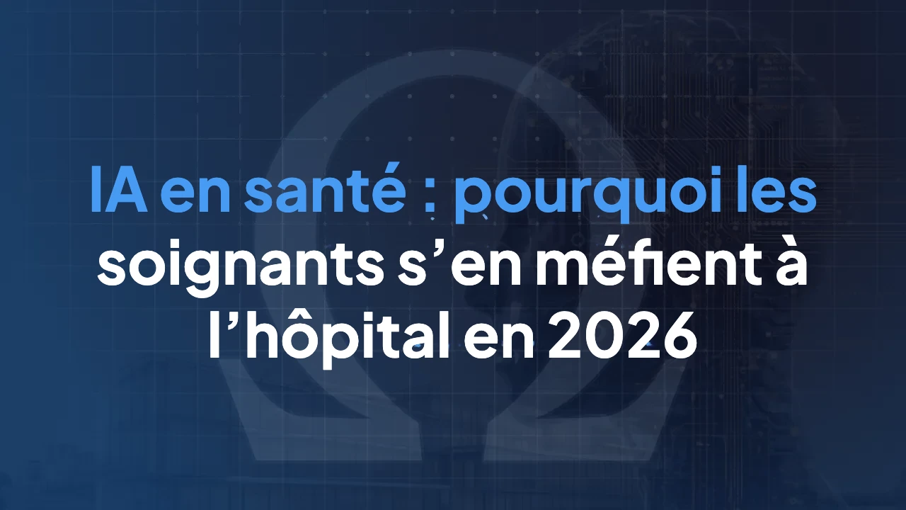 IA en santé : pourquoi les soignants s’en méfient à l’hôpital en 2026