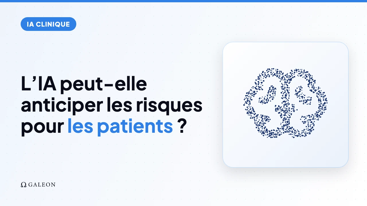L’IA peut-elle anticiper les risques pour les patients ?