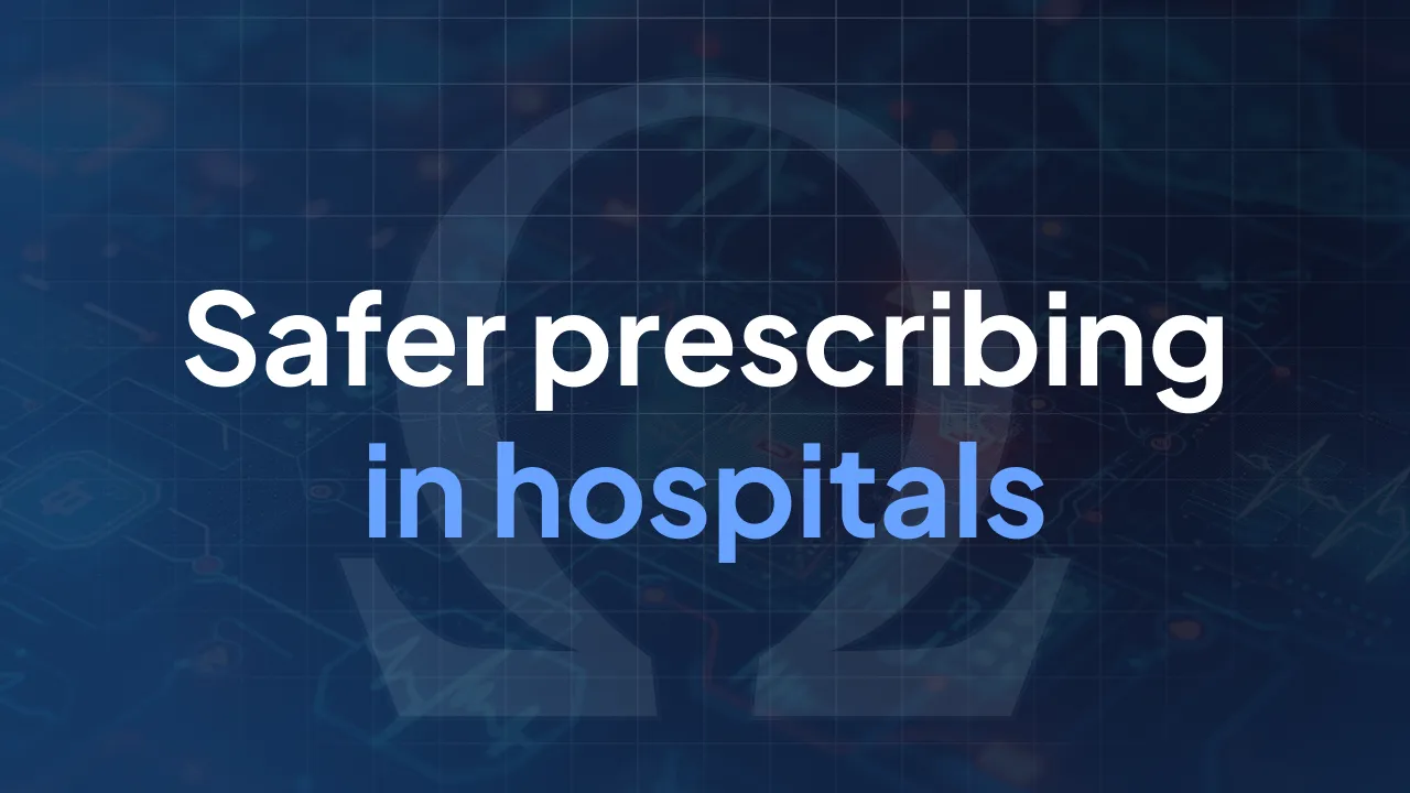 Safer prescribing in hospitals: what a modern EHR changes