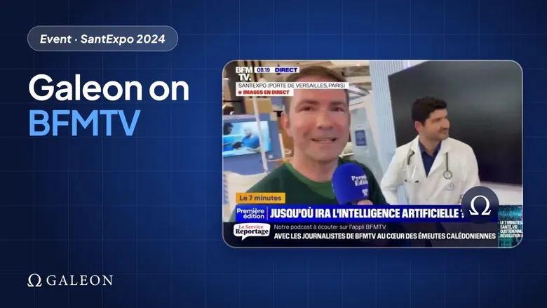 SantExpo 2024 : Galeon en direct sur BFMTV