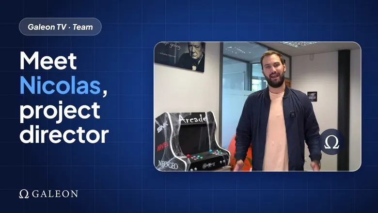 Galeon TV: meet Nicolas Delrue, Project Director